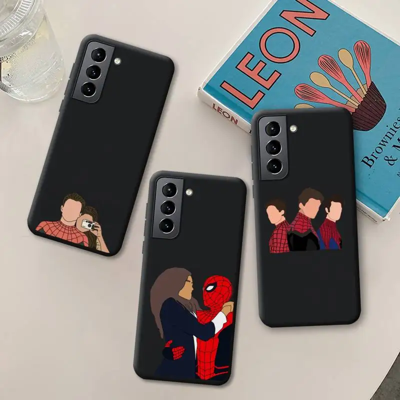 

Marvel Hero Spider-Man No Way Home Phone Case Silicone Soft for Samsung Galaxy S21 Ultra S20 FE M11 S8 S9 Plus S10 5G lite 2020