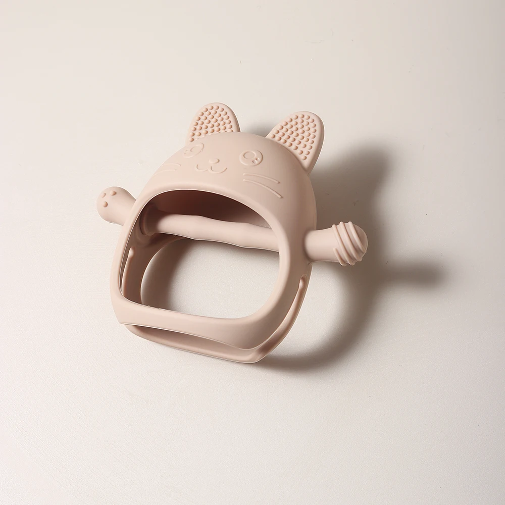 Силиконовые детские прорезыватели в мультяшной форме