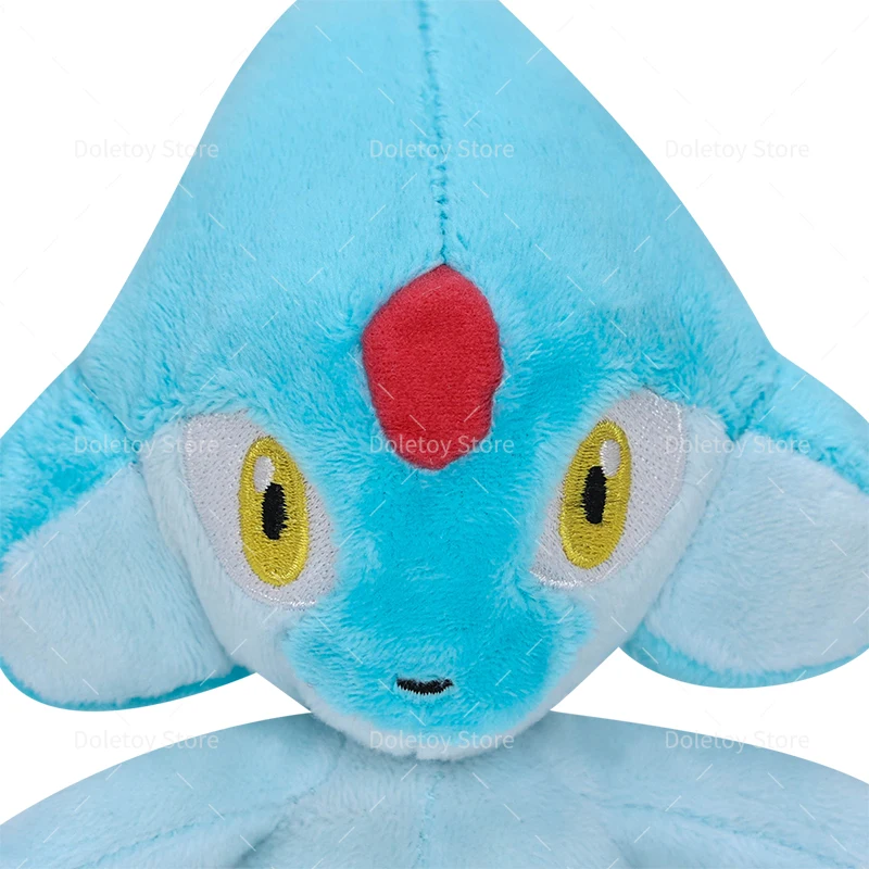 Фото Плюшевые игрушки серии Fit Pokemon: Wooper, Kangaskhan, Minun, Plusle, Phantump, Duskull с светящимися глазами, мягкие плюшевые куклы-животные, игрушки на день рождения для детей №1