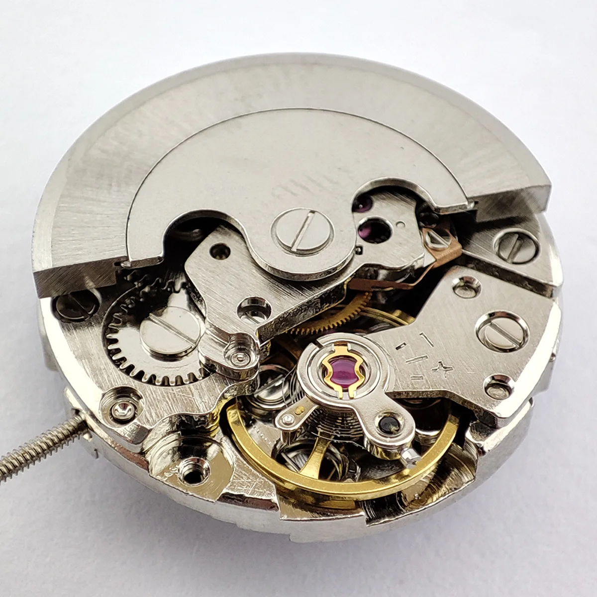 Часы наручные ST6 автоматические с календарем белый автоматический механический