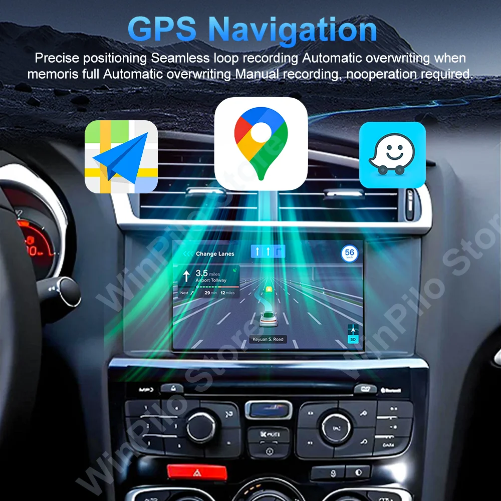 Фото Автомагнитола Android 16 для Citroen C4 C4L DS4 2011-2016, мультимедийный видеоплеер, Carplay, GPS-навигация, головное устройство 4G №5