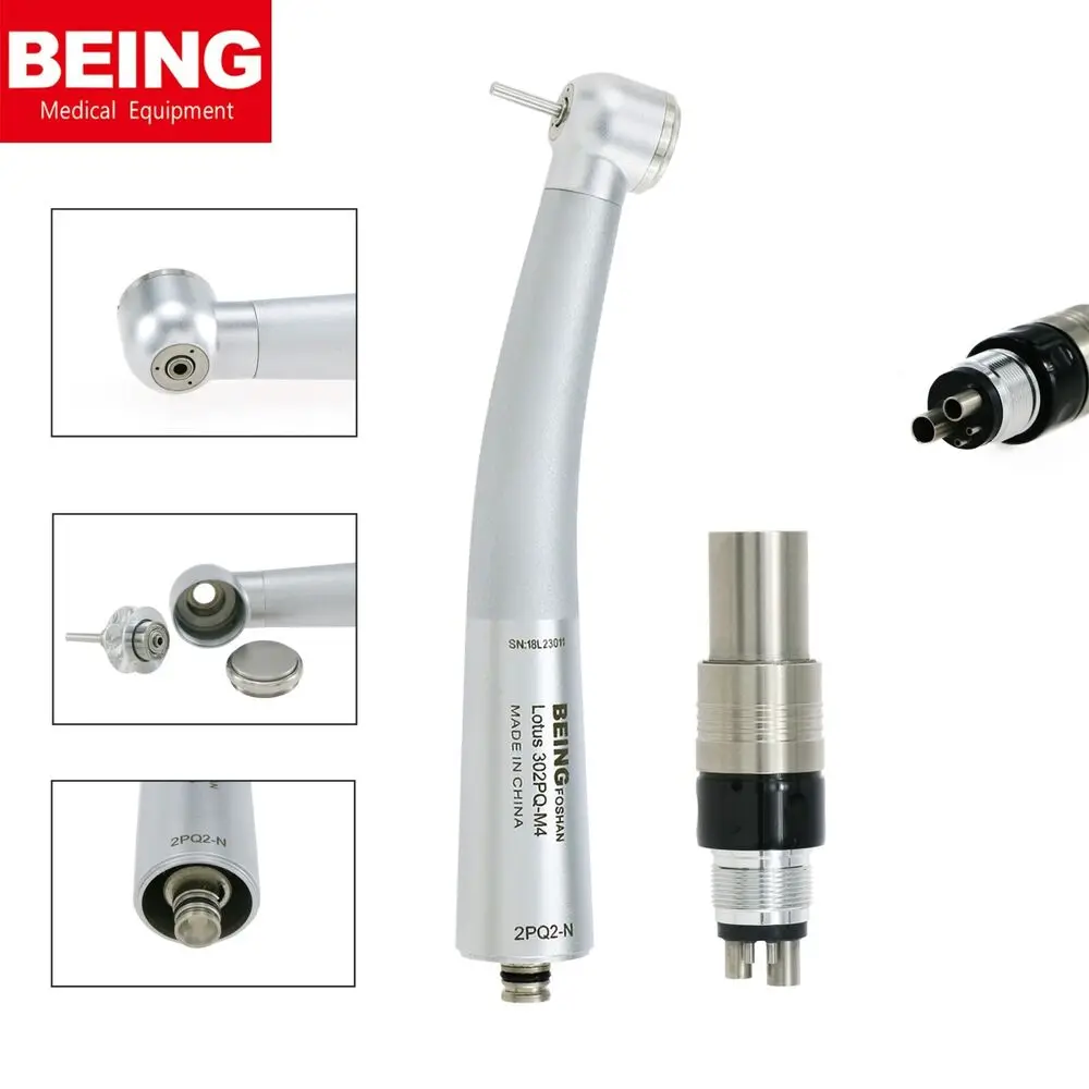 

NSK Phatelus Style BEING Dental High Speed Air Turbine Handpiece fit 4 Holes Coupler
