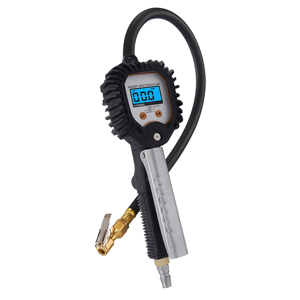 

Цифровой инструмент для накачивания шин с манометром