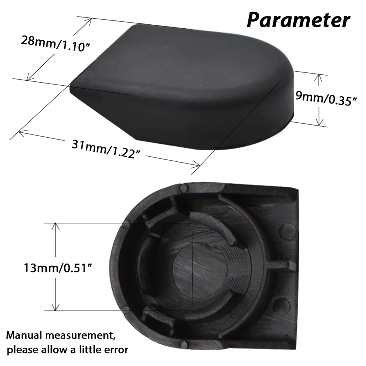 2/4 sztuk dla Toyota Yaris Corolla Verso Auris akcesoria samochodowe przednia szyba ramię wycieraczki nakrętka pokrywa śruby 852920 F010