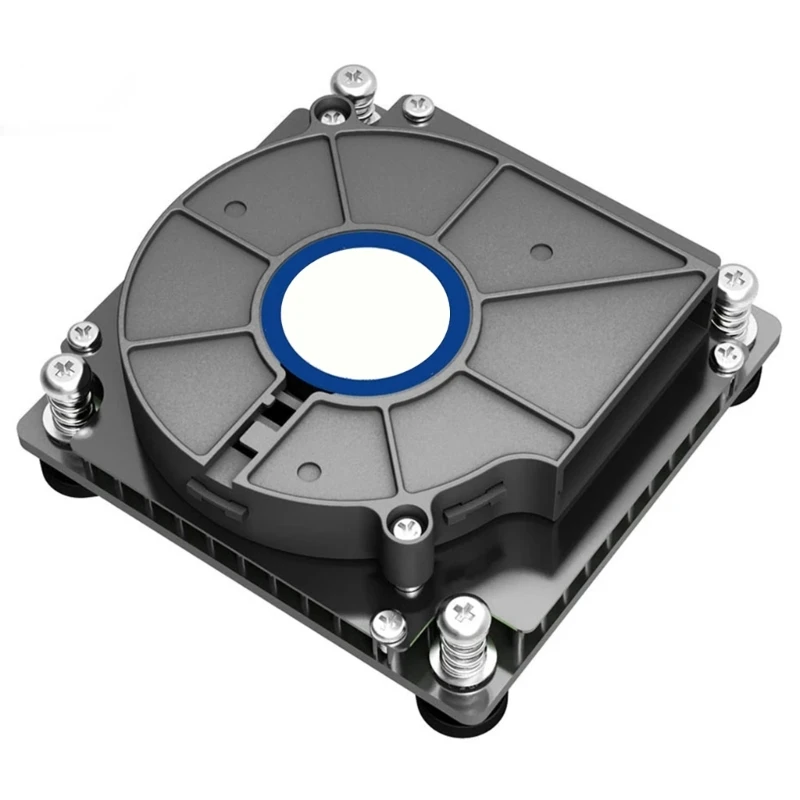 Quiet Pwm Cooling Fan Heatpipe Ultra-slim Cpu Air Cooler 1u Server Htpc Radiator For 1150 1151 1155 1156