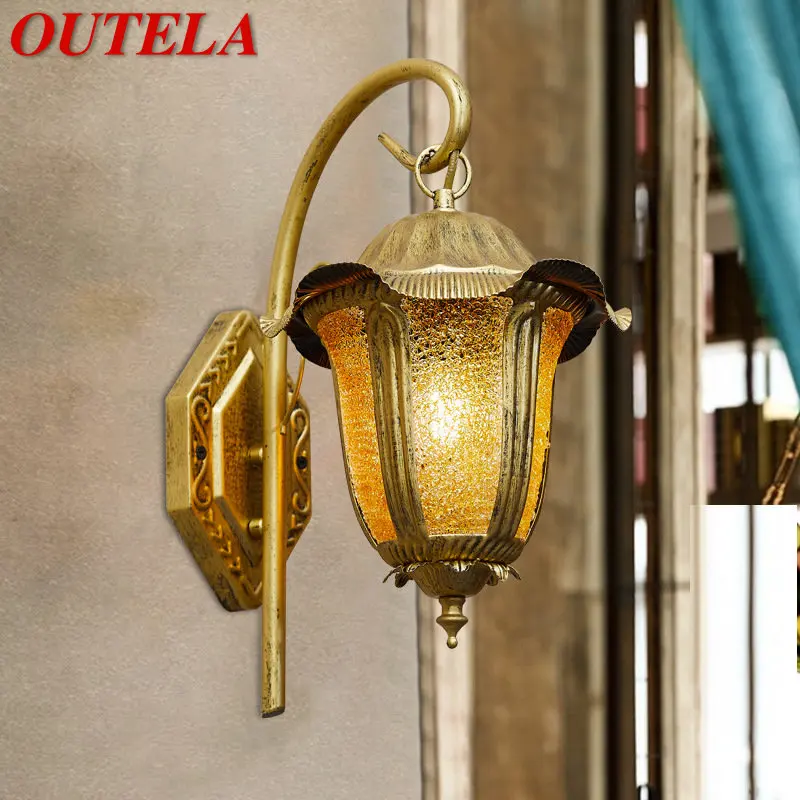 

OUTELA Modern Style Wall Lamp Inside Creative Simplicity Sconce LED Light Decor for Home Bedroom Bedside