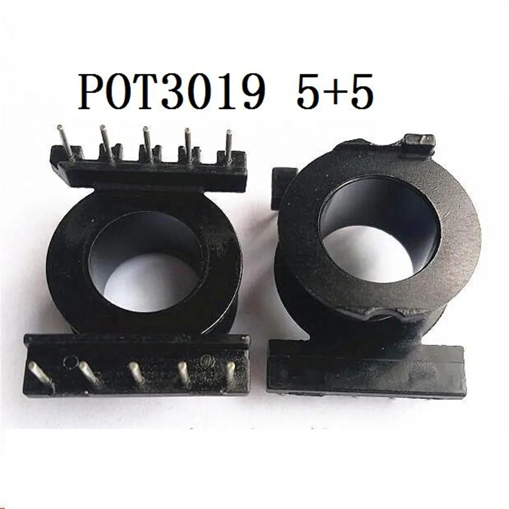 Высокочастотный трансформатор POT3019 мягкий сердечник PC44 материал и катушка