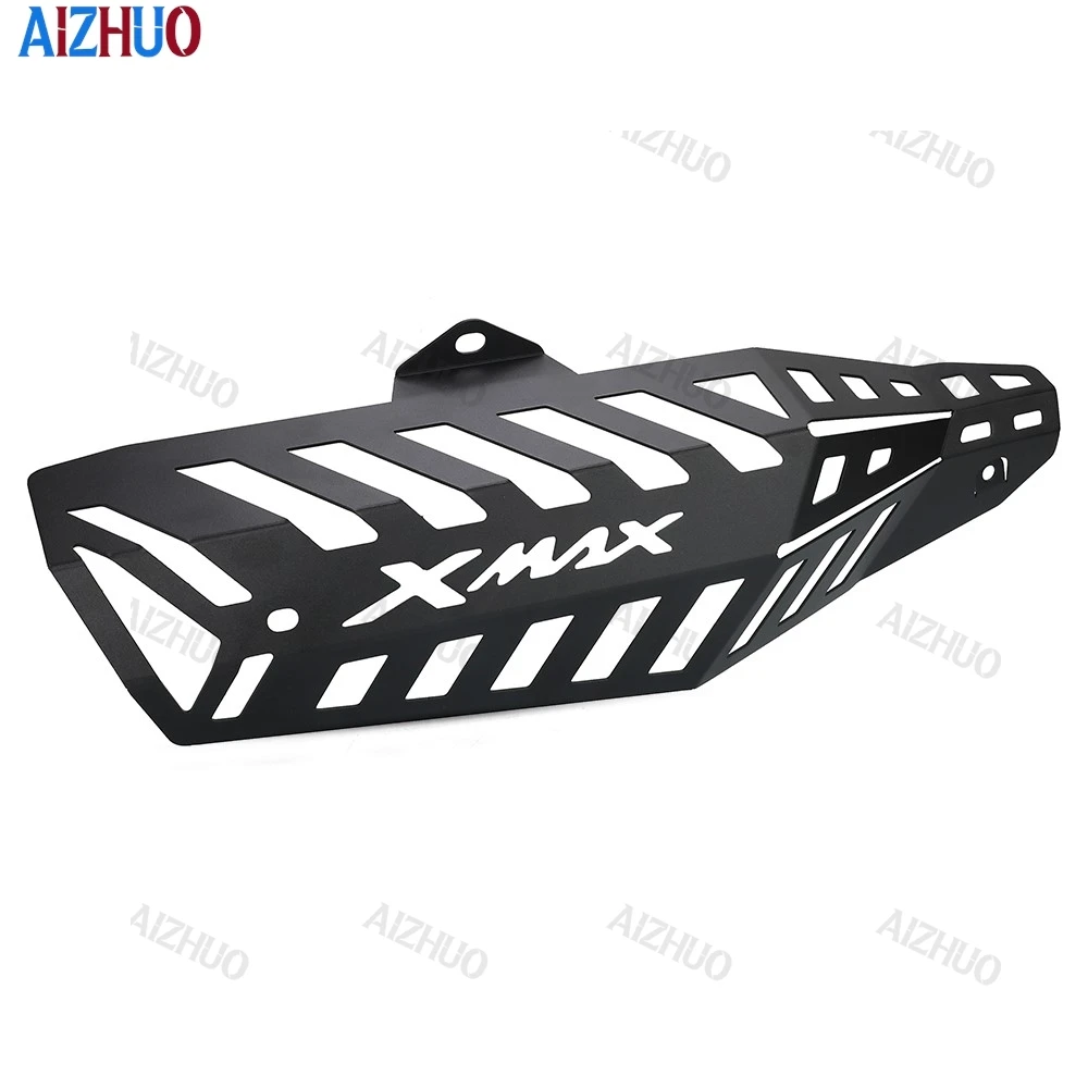 Фото Для мотоцикла YAMAHA XMAX300 X MAX 300 2025-2026-2027: Защитный кожух выхлопной трубы, термозащитный экран, декоративная накладка №3