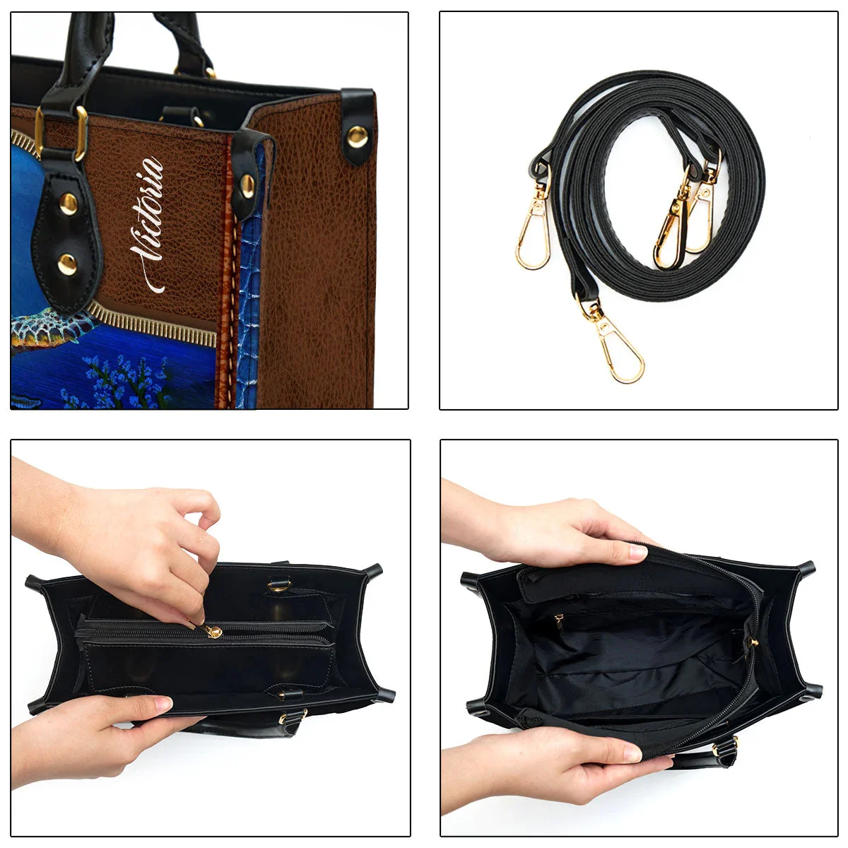 Женская сумка для медсестры индивидуальные кожаные сумки под заказ с бумажником