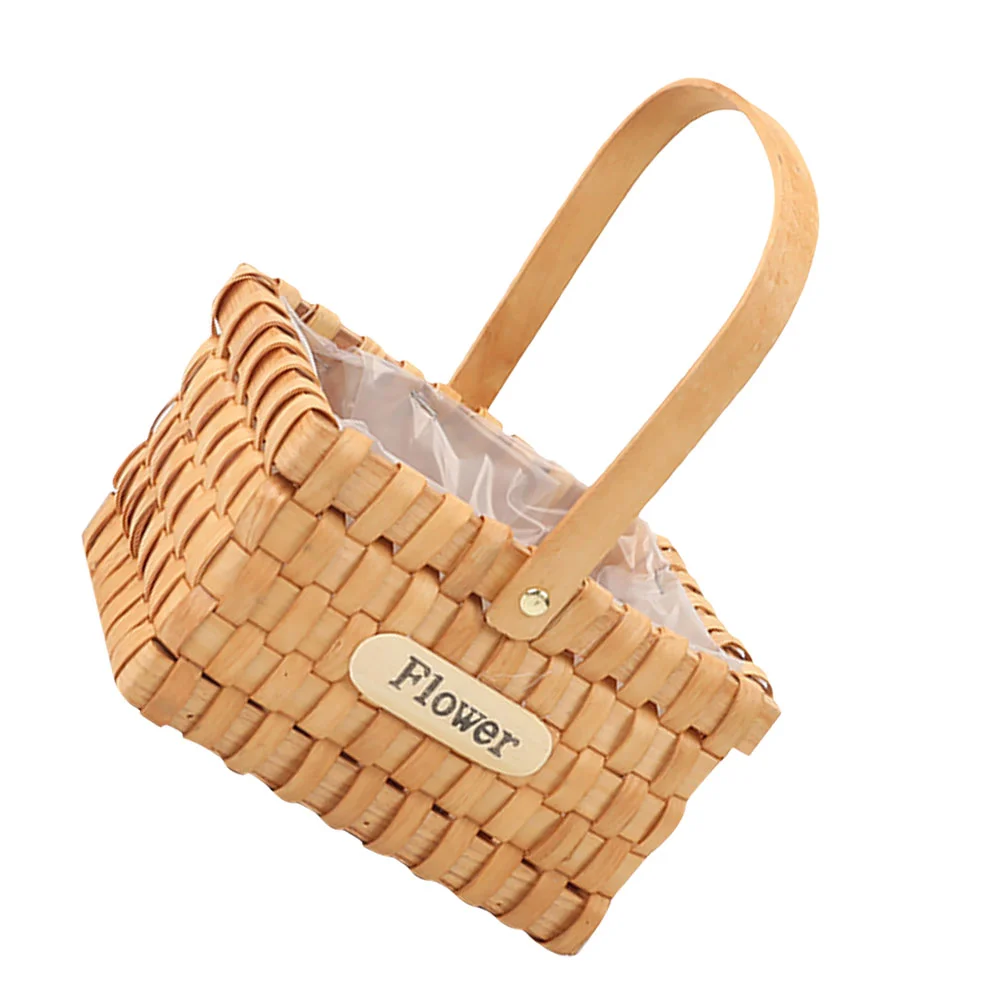 

1pc Hand Knitting Flower Flower Basket Flower Arrangement Container