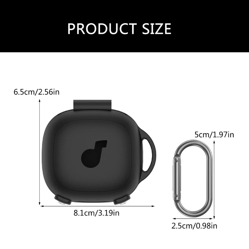 Силиконовый чехол для хранения наушников