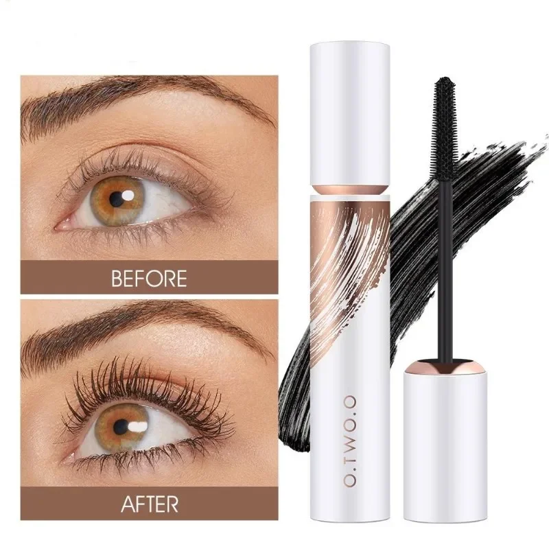 

Black Mascara Lengthens Eyelashes Waterproof Long-lasting 4D Silk Fiber Mascara Lash Extension Cosmetics Makeup
