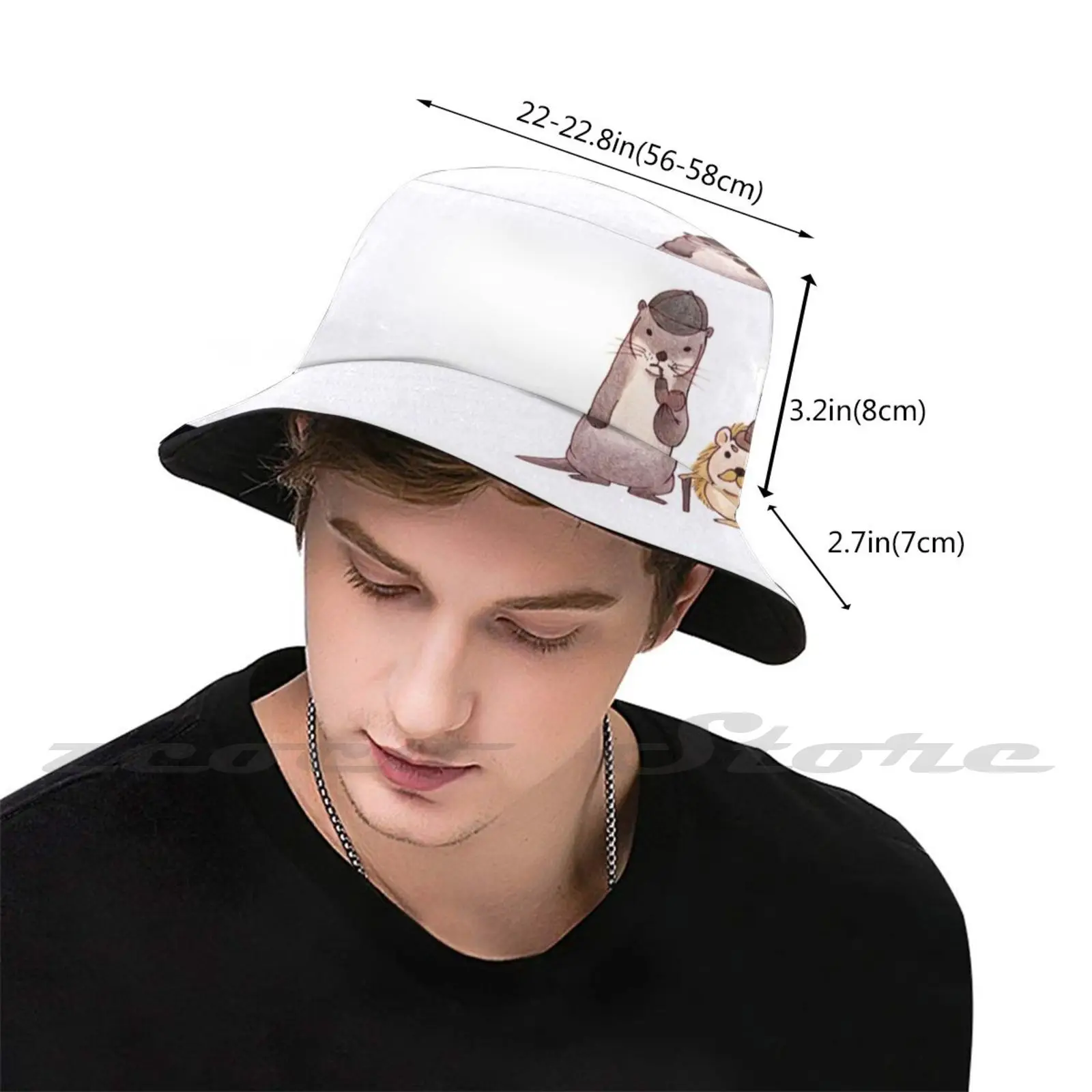 I Just Love Molre Rats Ok?-Mole Rat Cap Складной солнцезащитный козырек своими руками Модная