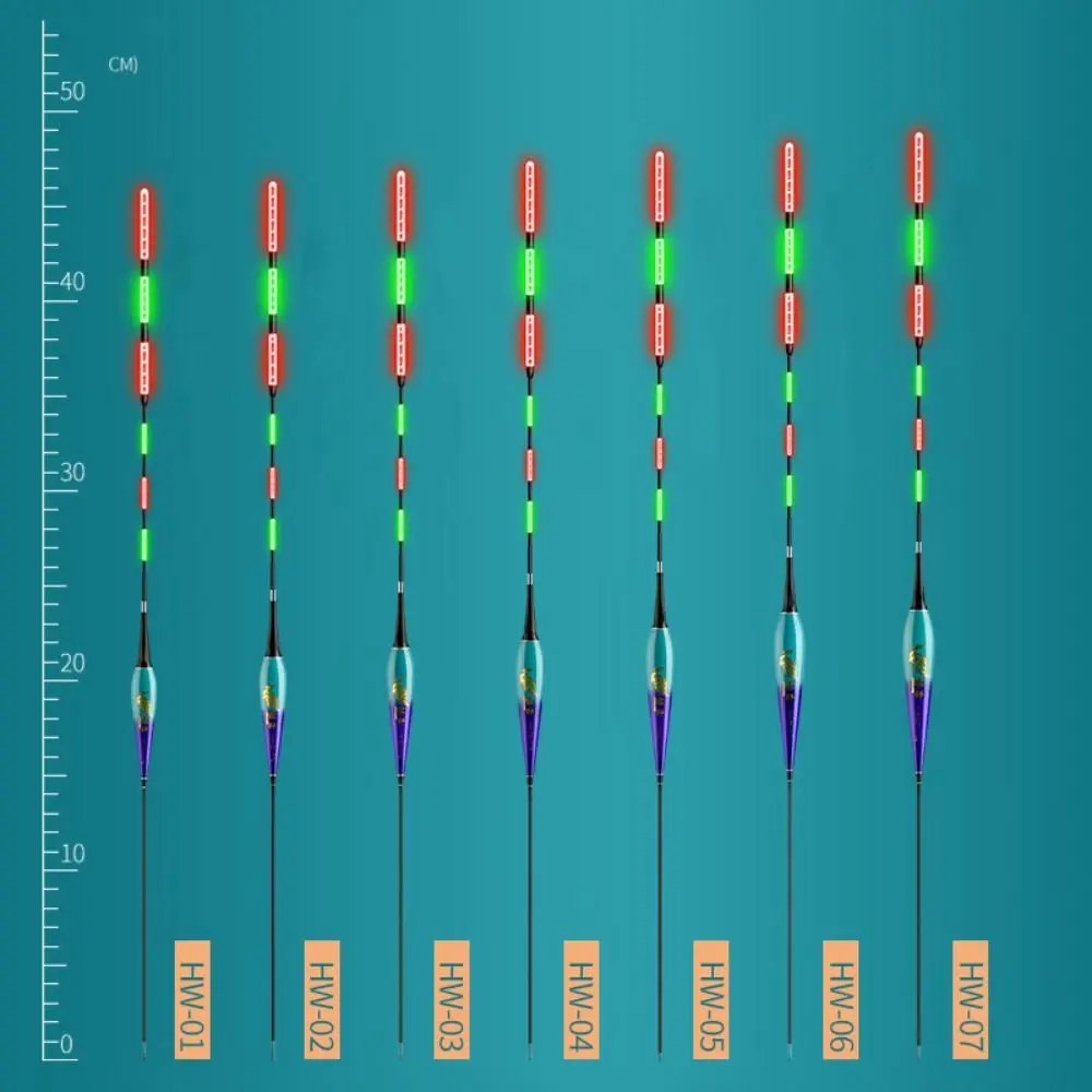 Нано-электронный поплавок для рыбалки со световым индикатором