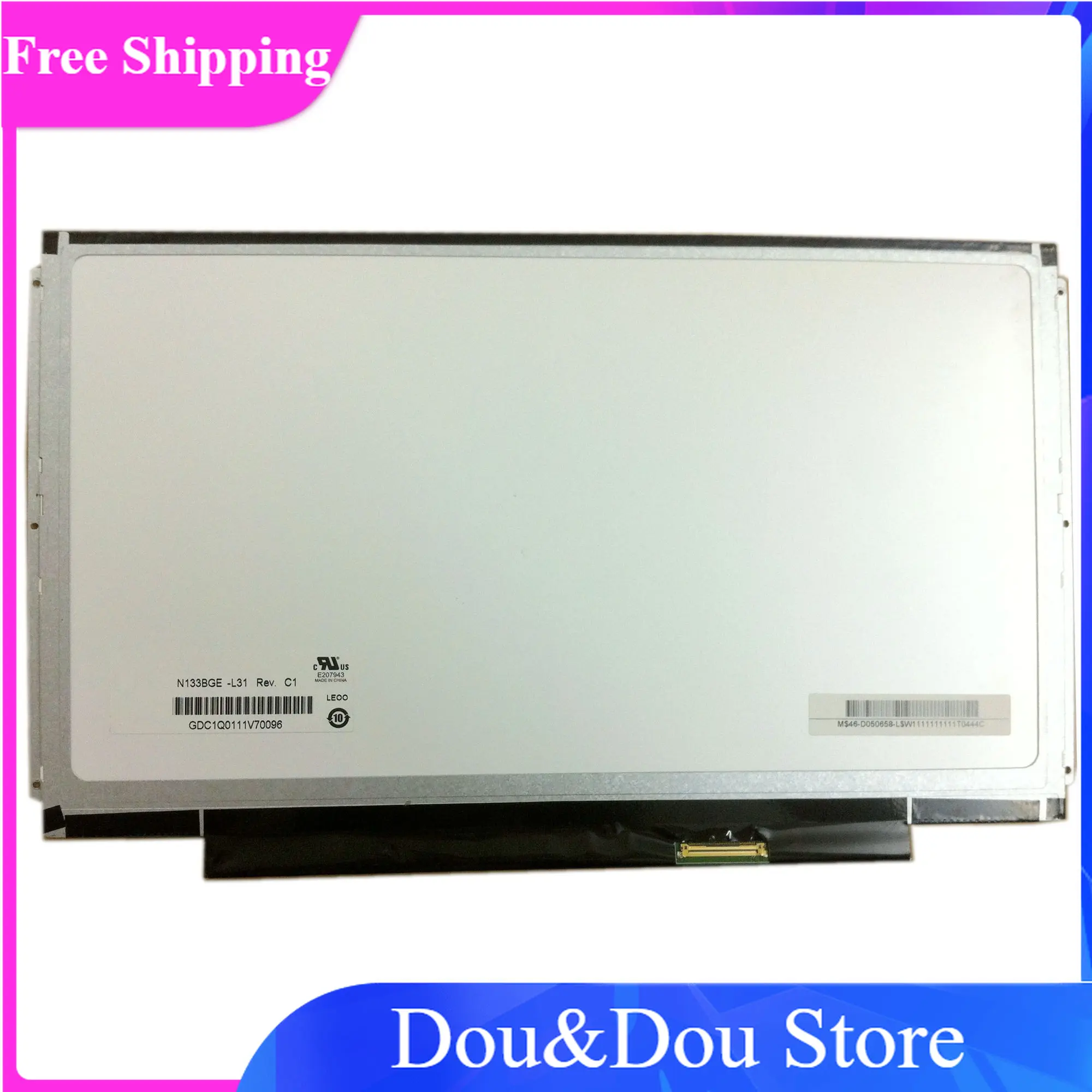 

N133BGE-L31 fit CLAA133WA01A LP133WH2 N133BGE-L41 B133XW01 LTN133AT20 40 PIN