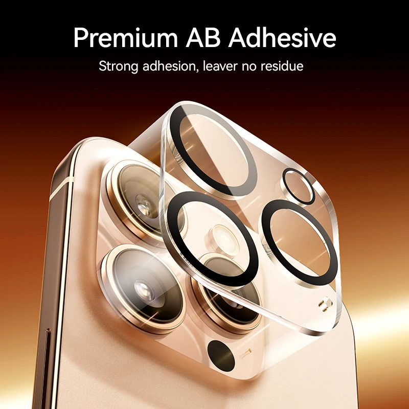 Фото Защитное стекло Joyroom HD для объектива камеры iPhone 18 Pro Max, защитная пленка из закаленного стекла для iPhone 17, 16, 15 Pro Max №2