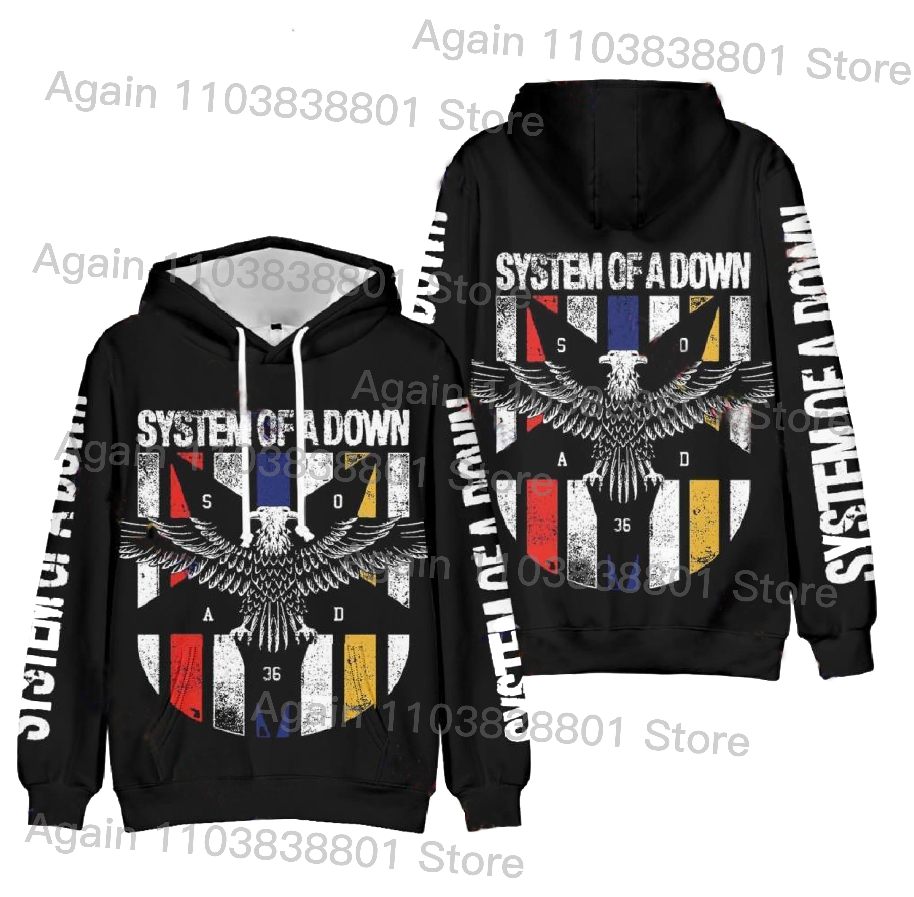 Новая система пуховой толстовки с капюшоном крутой пуловер толстовка