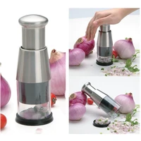 multi function stainless steel garlic press squeezer onion chopper pressing food cutter vegetable slicer peeler kitchen tools