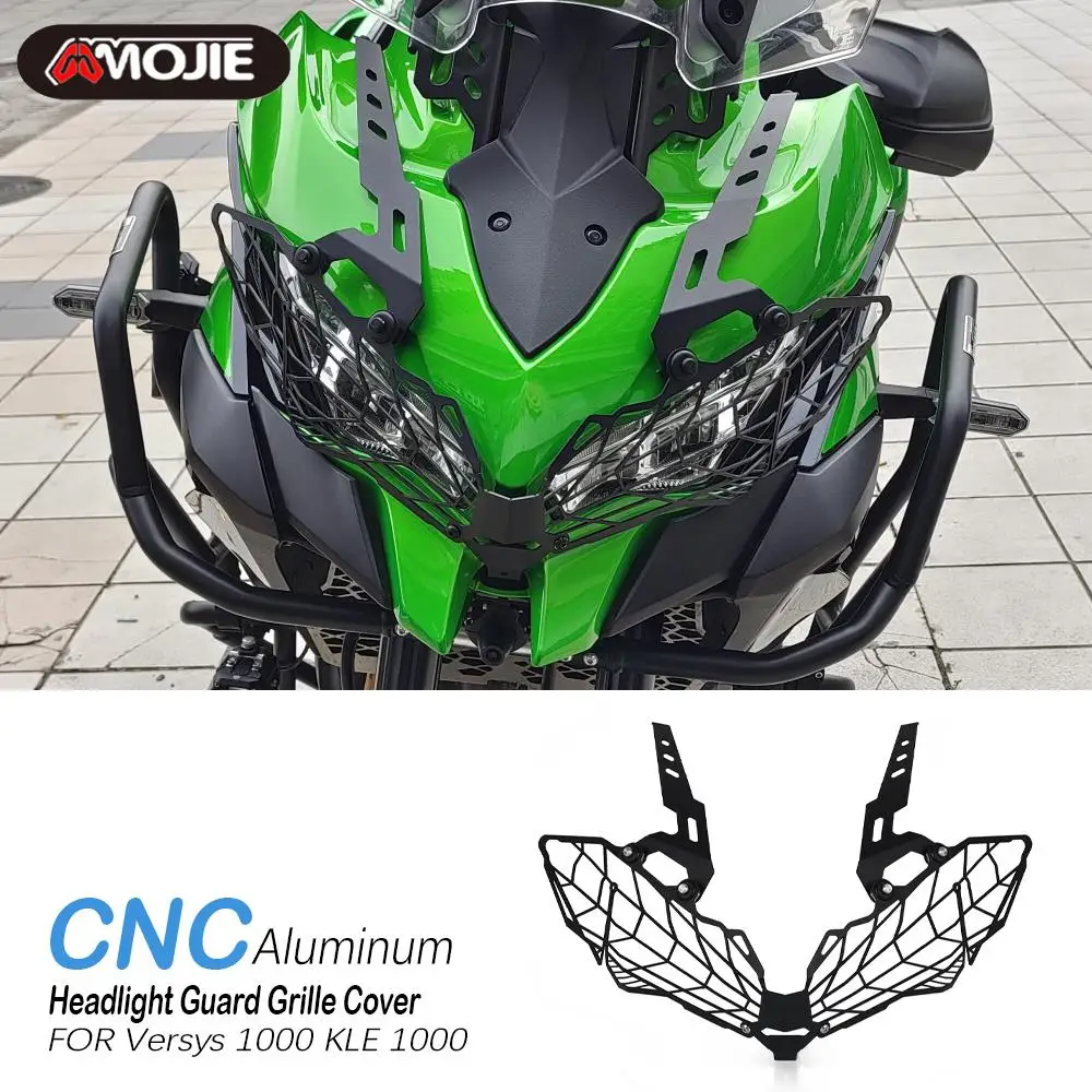 

Versys1000 KLE1000 Motorcycle Accessories Headlight Grille Guard Cover Protection For KAWASAKI Versys 1000 KLE 1000 2015-2023