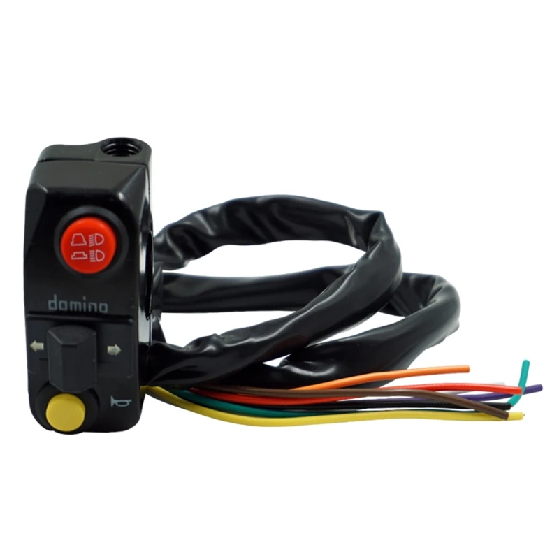 

22mm ON/OFF Motorcycle Switch Push Button Horn Turn Signal Electric Fog Lamp Controller Switch