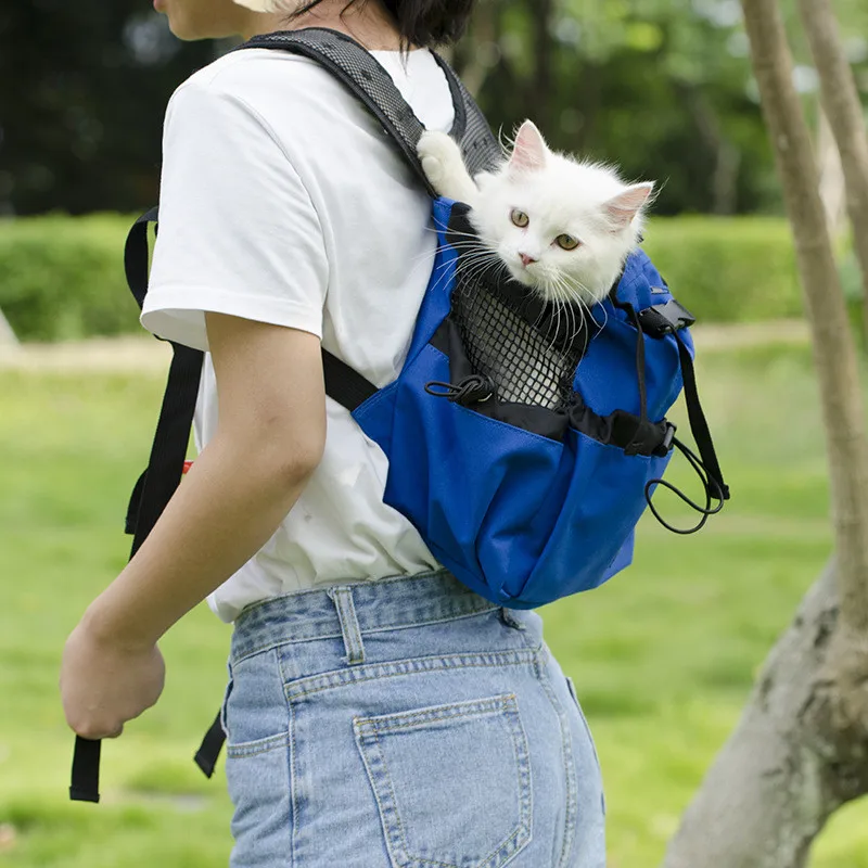 

Pet Dog Carrier Bag Carrier For Dogs Backpack Out Double Shoulder Portable Travel Backpack Outdoor Dog Carrier Bag Travel