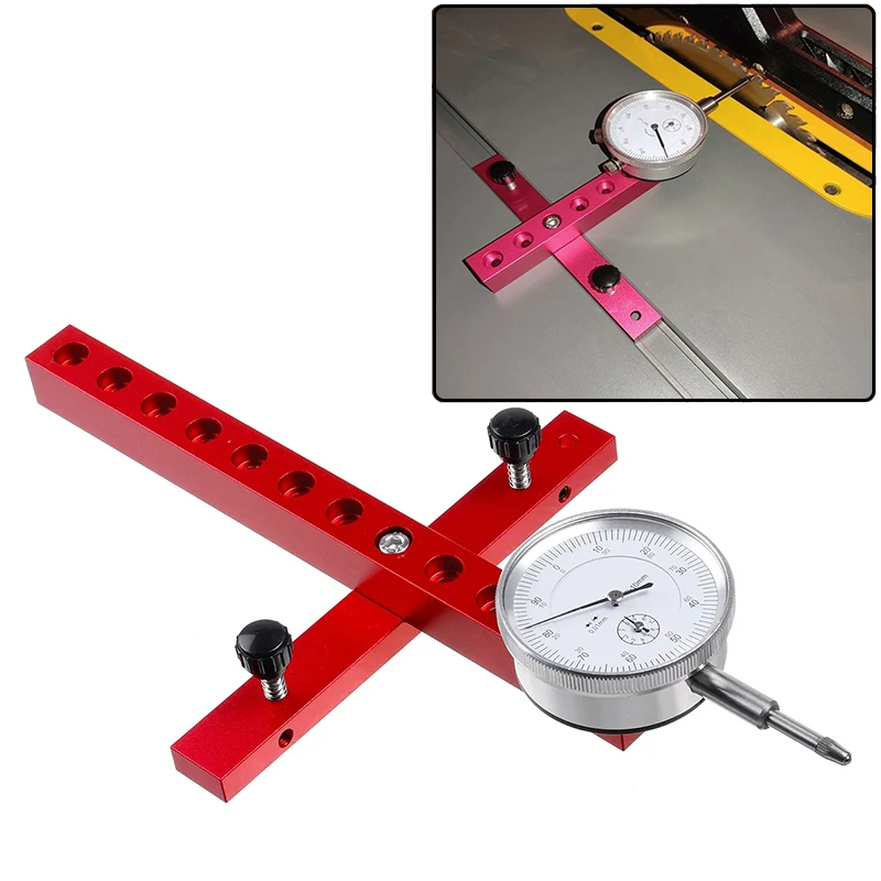 

Table Saw Dial Indicator Gauge Table Saw Gauge for Aligning and Calibrating Work Shop Machinery 0.01in/0.01mm Resolution