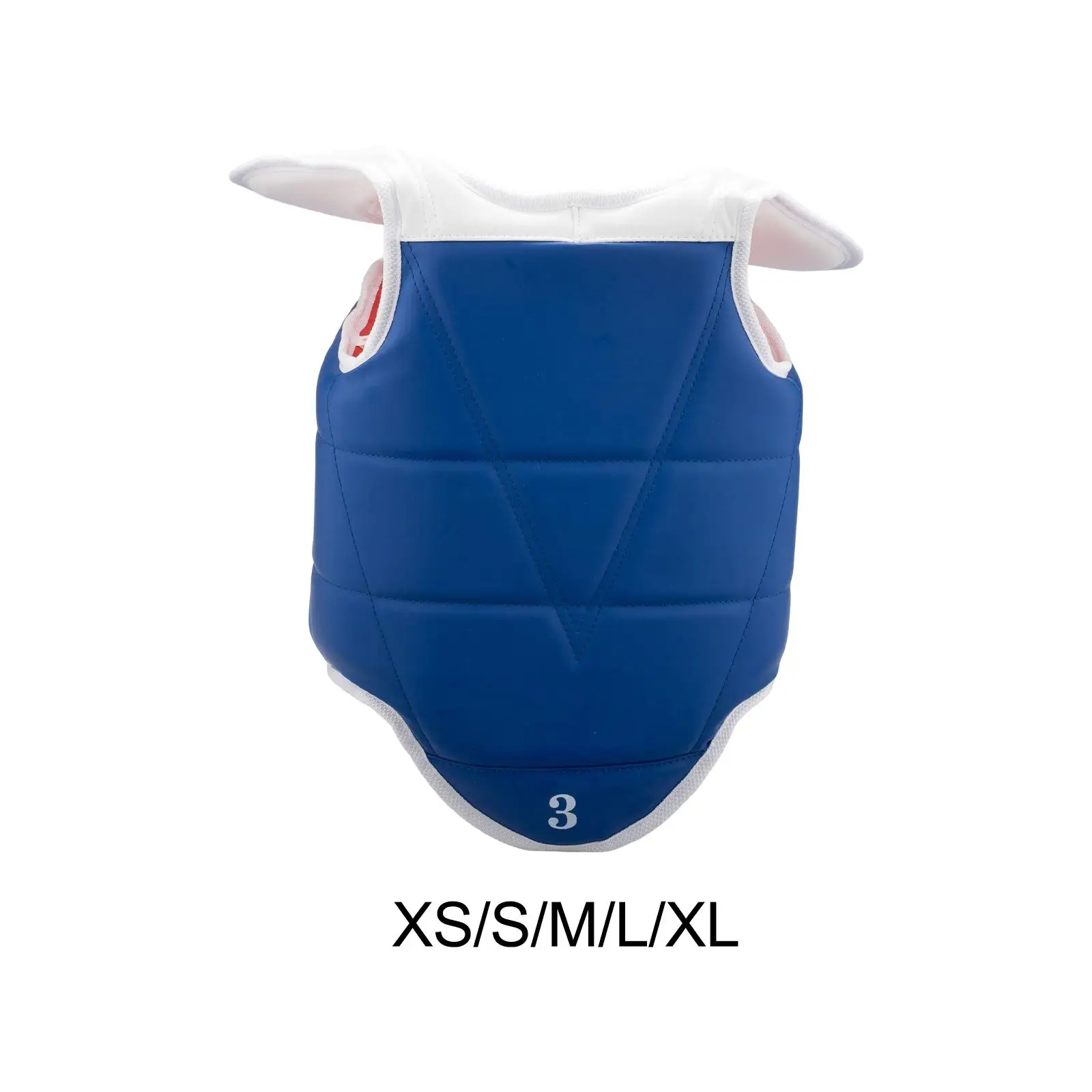 

Boxing Reversible Karate Chest Guard for Sparring Training