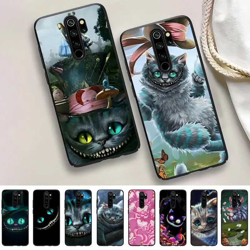 

Disney Alice in Wonderland Cheshire Cat Phone Case For Redmi 9 5 S2 K30pro Silicone Fundas for Redmi 8 7 7A note 5 5A