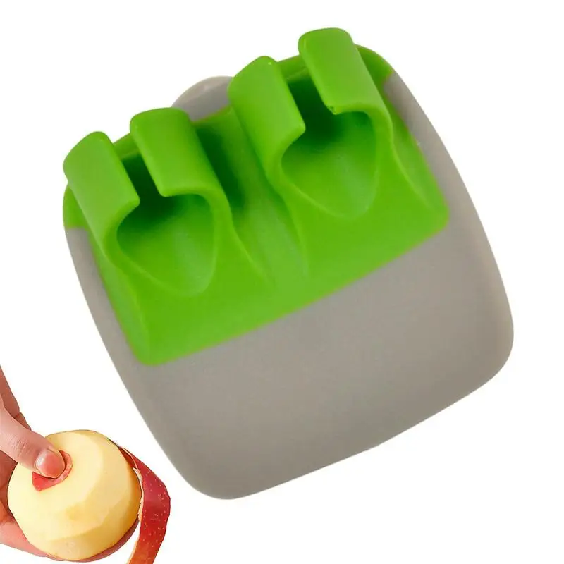 

Creative Manual Finger Melon Shaver Non-slip Vegetable Fruit Peeler for Household Multipurpose Stainless Steel Kitchen Supplies