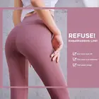 Леггинсы женские, бесшовные, с эффектом пуш-ап