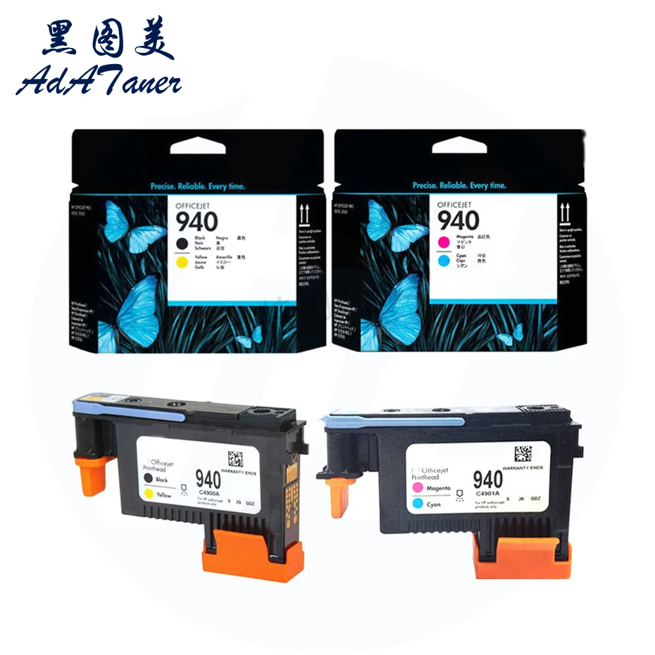 

C4900A C4901A оригинальная новая цветная печатающая головка для HP Pro8000 8500 8500A Pro 8000 для печатающей головки HP940 904