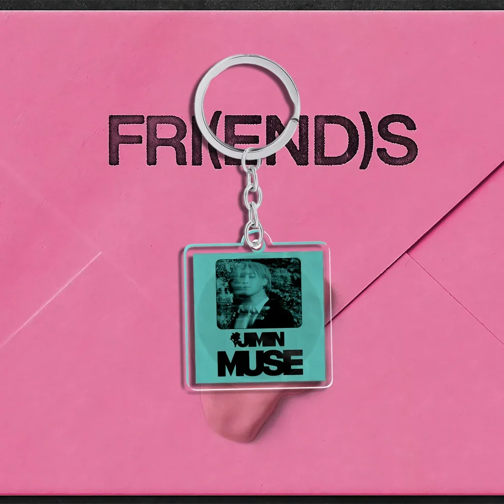 Акриловый брелок Kpop SOLO MUSE GOLDEN Альбом LAYOVER AgustDAYS FACES INGIDO Брелок для ключей Vkook