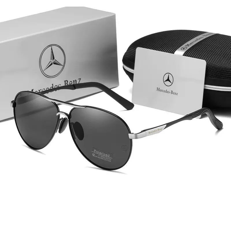 

Для Mercedes Benz A B C E S V Class GLB GLC GLE AMG Pilot SLK SLC ML Автомобильные высокие мужские антибликовые очки для водителя Поляризованные солнцезащитные очки