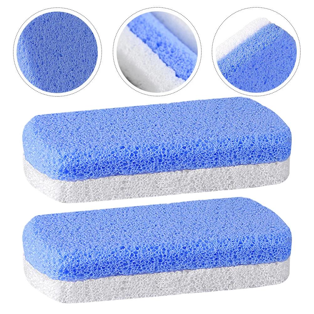 

2 Pcs Pedicure Tools Feet Foot Callus Remover File Scrubber Supplies Scraper Removal Foam Glass Pumice Stone Professional