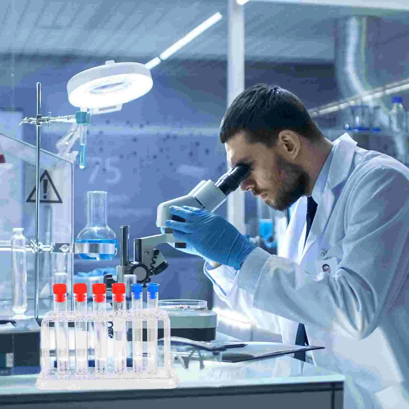 Пробирки для флеботомии Ultechnovo Одноразовые стойки пробирок Набор Лабораторные