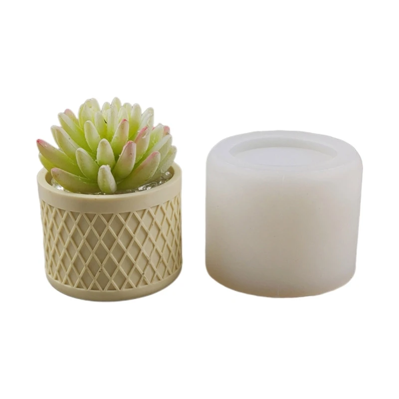 

Мини-геометрическая домашняя ваза R3MC, силиконовые формы, коробка для хранения, форма для изготовления суккулентов, горшков, цветов, подсвеч...
