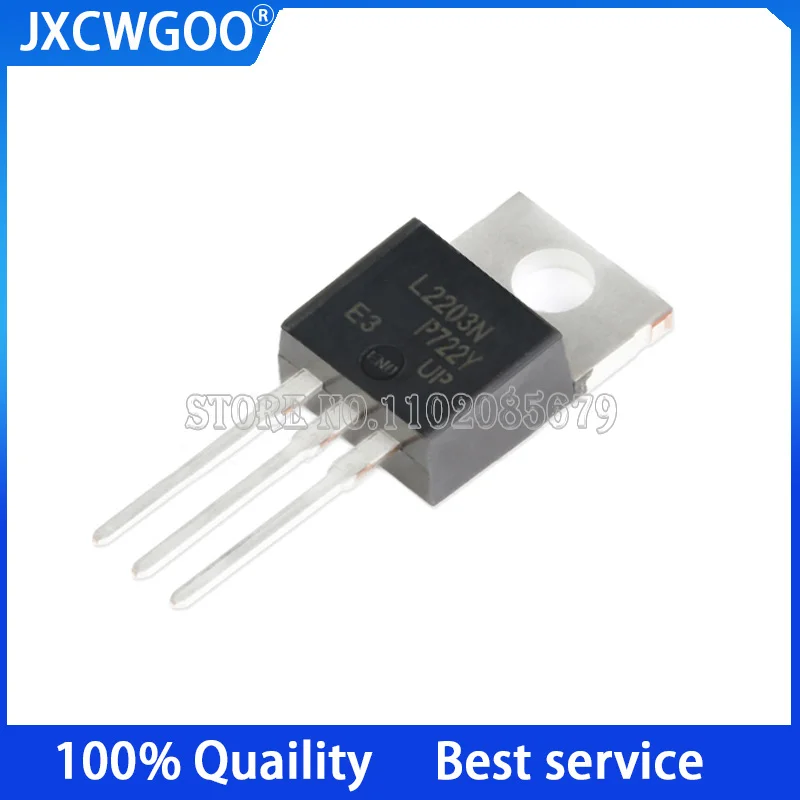 IRL2203NPBF IRL2203N L2203N TO-220 N-Channel 30v/116a in-line MOSFET новинка оригинал 10 шт. |