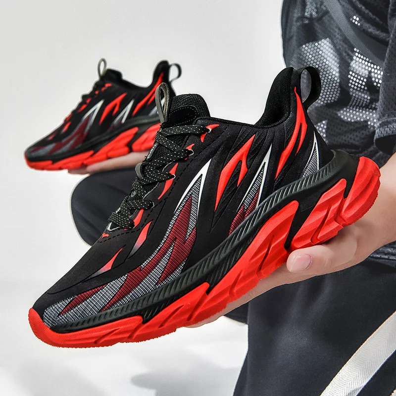 Brand Men's Breathable Running Shoes Jogging Sneakers Training Lightweight Mesh Sports Shoes Chunky Sneakers Plus Size 39-46