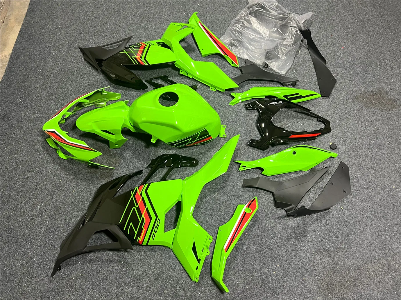 Комплект обтекателя мотоцикла подходит для Ninja 400 18 19 2021 22 года ZX400 EX400 2018 2019 2020 2022