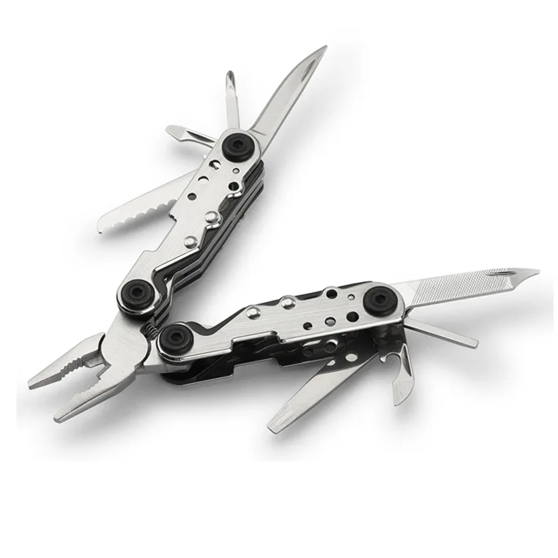 

13 In 1 Multi-function Stainless Steel Portable Outdoor Camping EDC Tools Folding Plier Mountaineering Hiking Multitool Survival