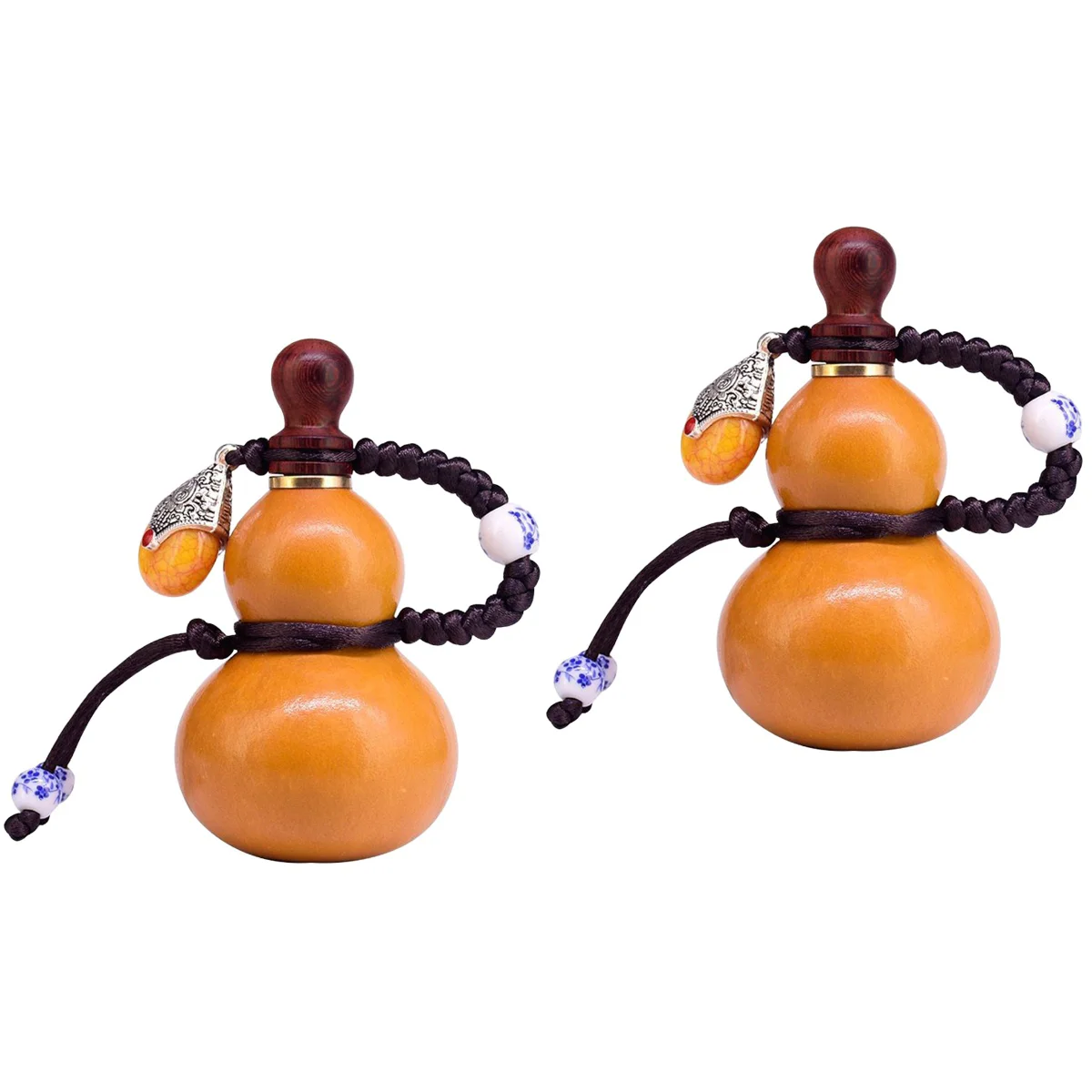 

2x Creative Hanging Container Gourd Bottle Gourd Bottle for Party Festival Favor Deor Photography