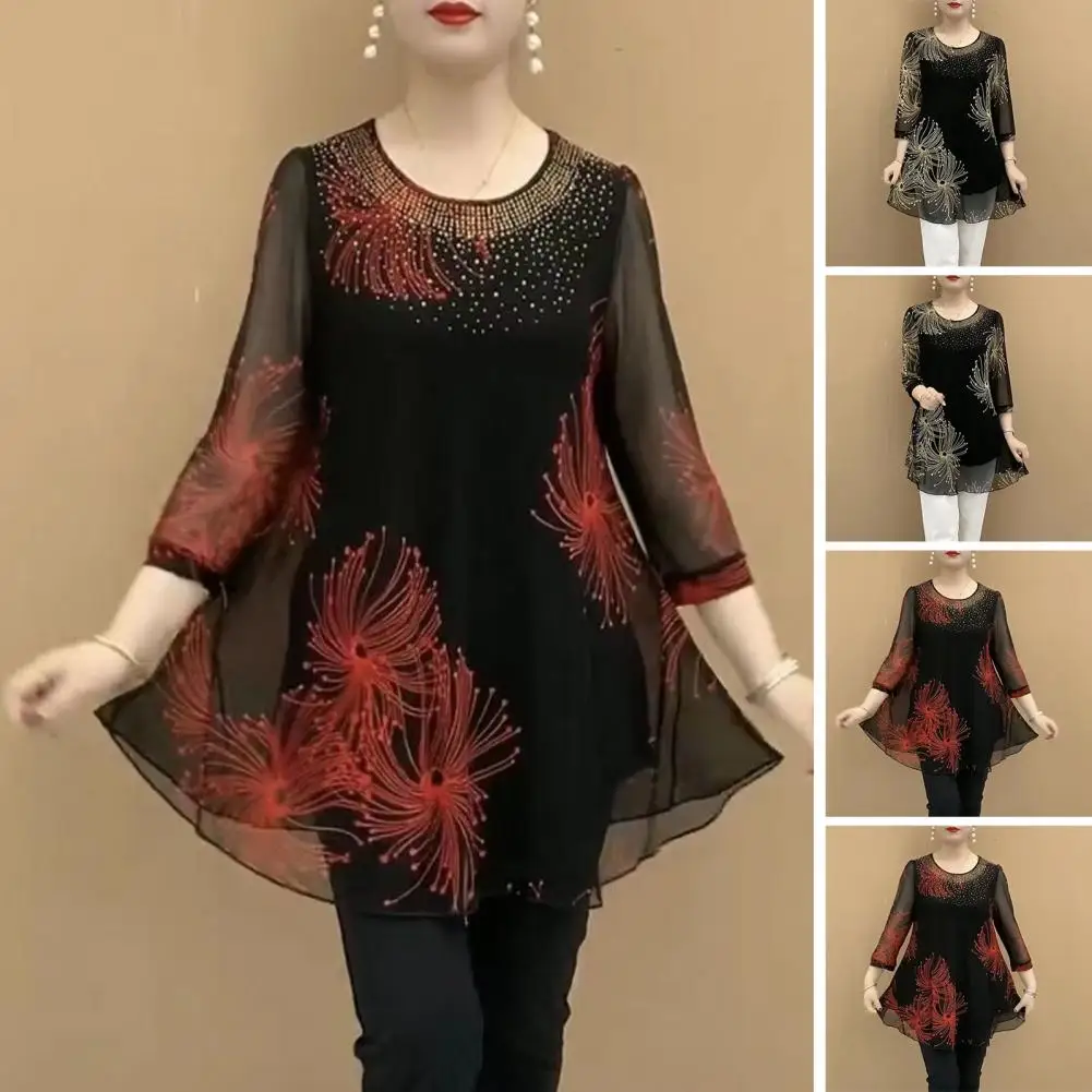 Рисунок 4 - Женский топ с рукавом три четверти