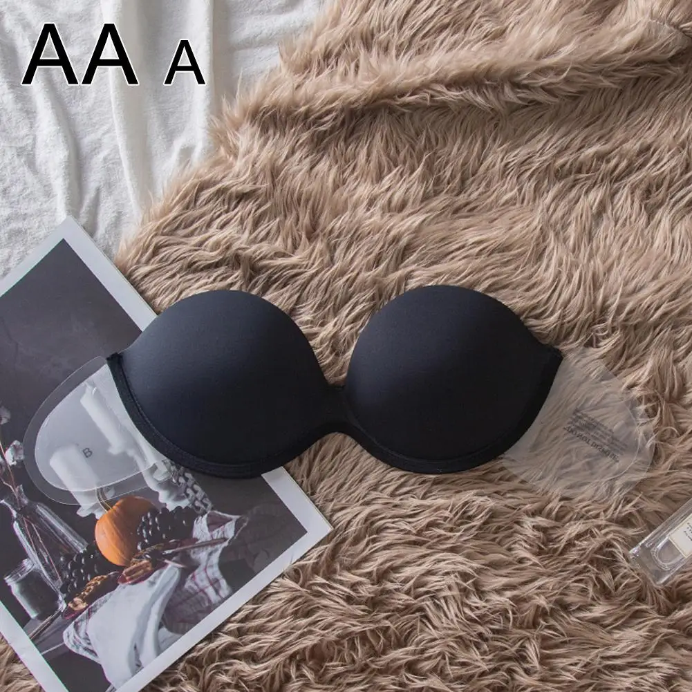 A-d Женский Собранный бюстгальтер с красивой спинкой и открытой спиной без