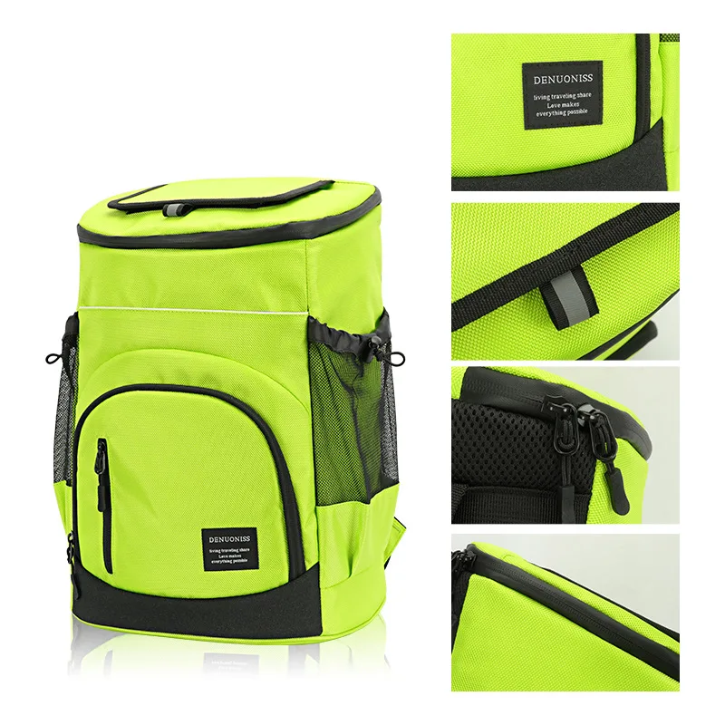 Backpack Thermal Isothermal Fridge Travel Beach Ice Beer Bac