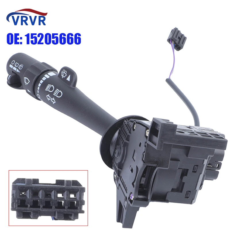 

VRVR 15205666 Front Turn Signal Headlight Switch 1999391 25743473 For Buick Terraza Chevy Uplander Pontiac Saturn 2005-2009