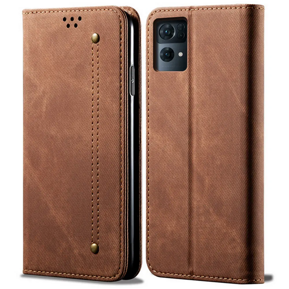 

Reno 7 Z 5G Magnetic Luxury Leather Texture Wallet Book Case for OPPO Reno 7 Lite Flip Case Reno 7 SE Pro 7Z Card Slot Cover