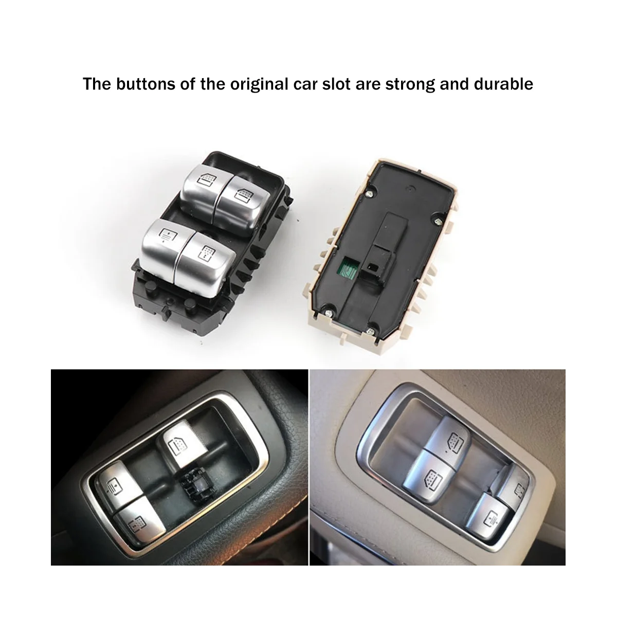 

Черная кнопка управления стеклоподъемником, переключатель Sunroof 2229051505 для Mercedes-Benz W222 S550E S600 2014-2020