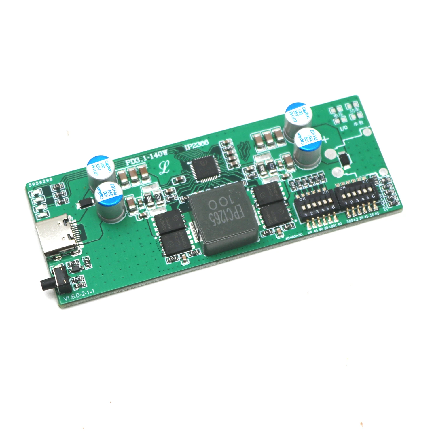 

IP2366 PD3.1 140 Вт двунаправленная быстрая зарядка 2S 3S 4S 5S 6S литиевая батарея PD плата быстрой зарядки литий-ионное зарядное устройство Lifepo4 BMS