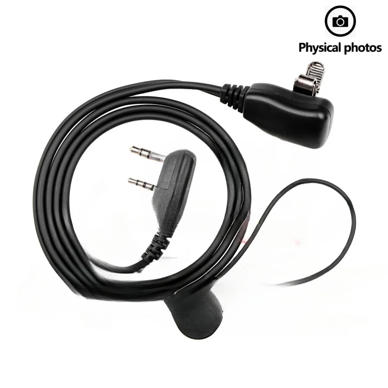 Фото UV-K5 рация гарнитура наушники для Kenwood Baofeng UV-5R UV82 UV-17 Tytera TC-UV8000 Wouxun KG-UV6D №1