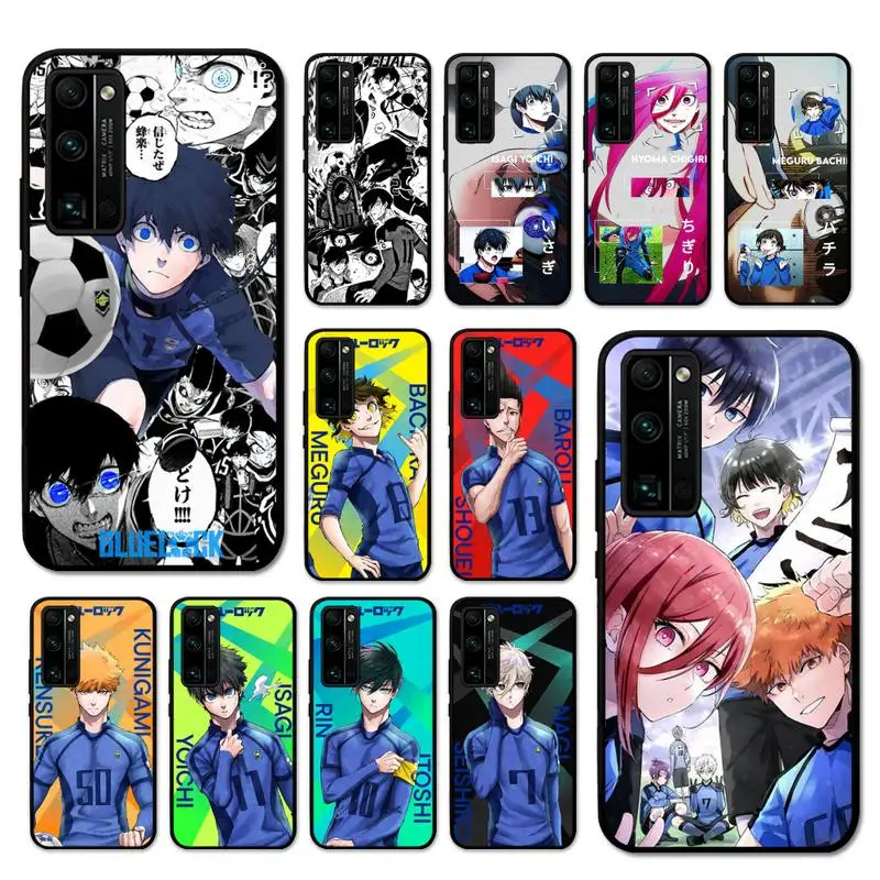 

Blue Lock Anime Phone Case For Huawei Honor V30 30 9X 7A Pro View 20 10 9 Lite 10I 8C 8X 5A Play Cover